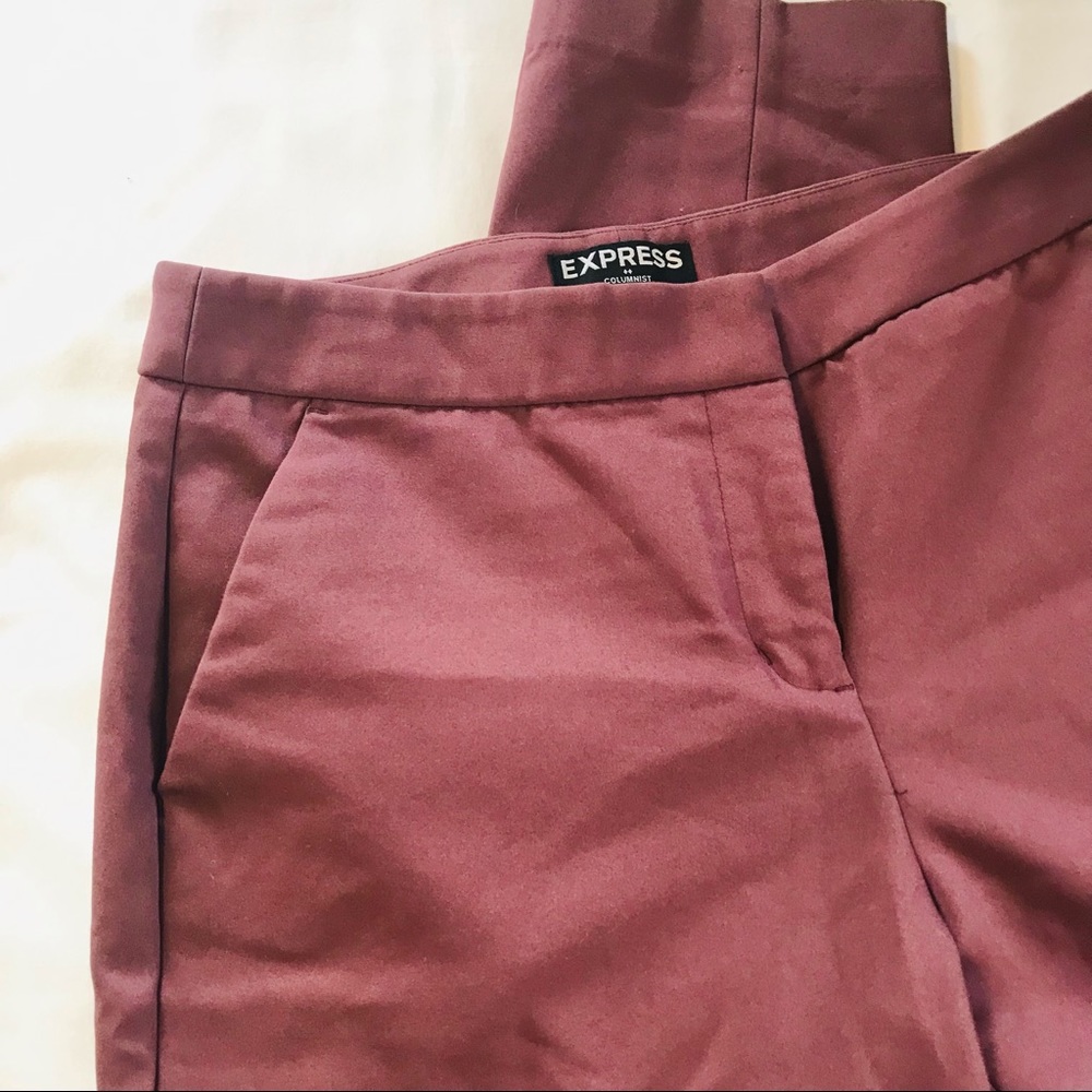 Express Columnist Cropped Pants - Picture 2 of 6